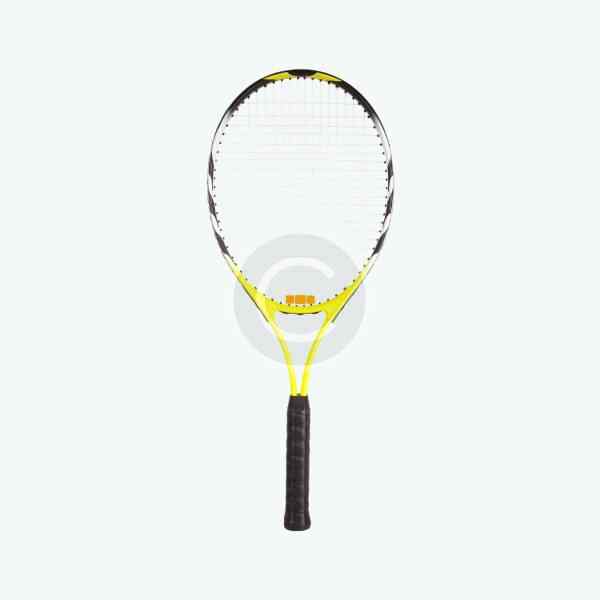 Yellow tennis racket